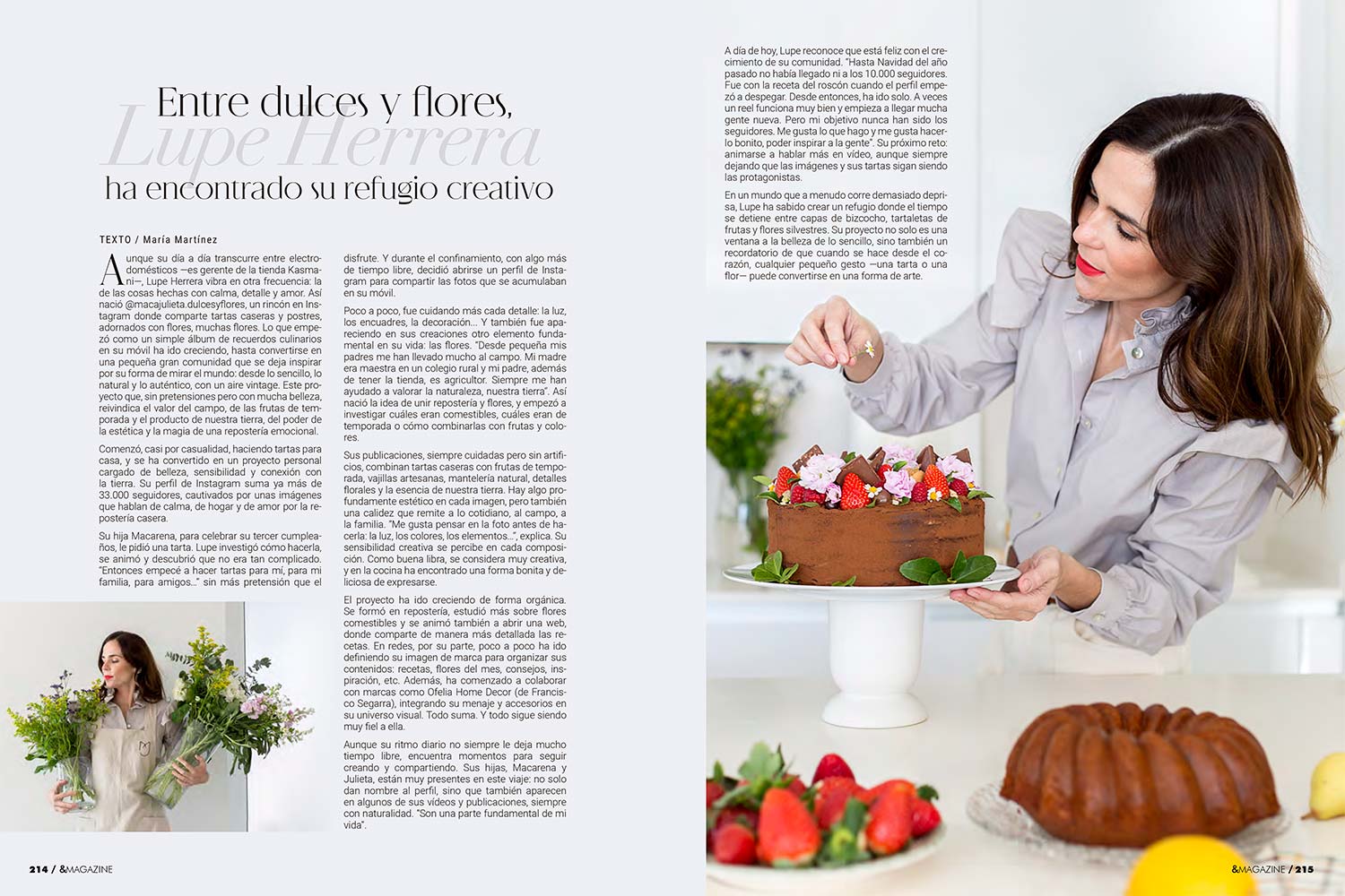 Feature by Lupe Herrera, regular contributor to OFELIA Home & Decor, in And Magazine.